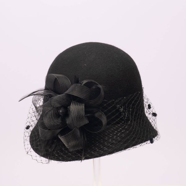Winter Church & wedding wear hat collection. Great quality: 400494-PU