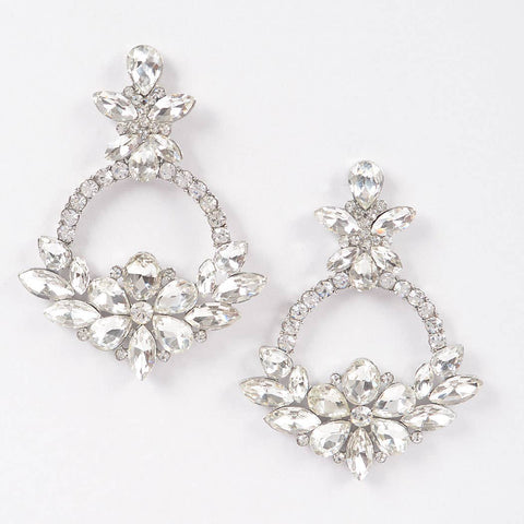 Rhinestone Earring: CLSL