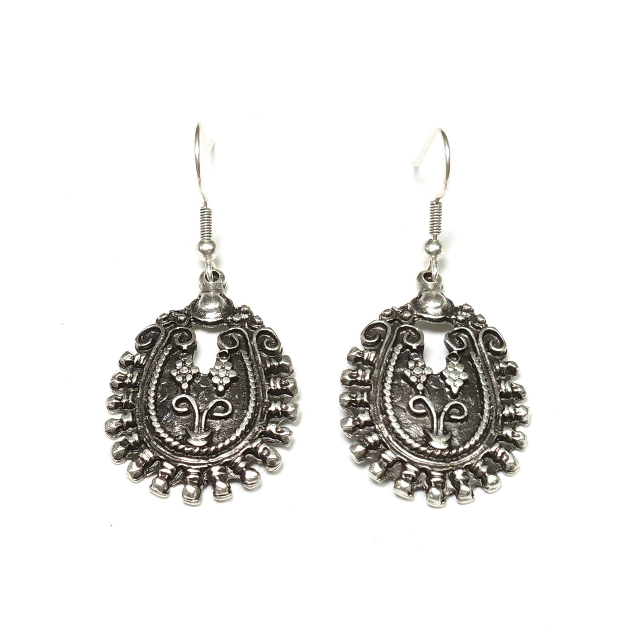 Item # NE-1149 - Pewter Earrings