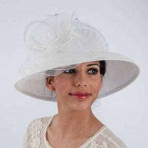 301729 Black Med Straw Lamp W/Crino Bow: WHITE / PP