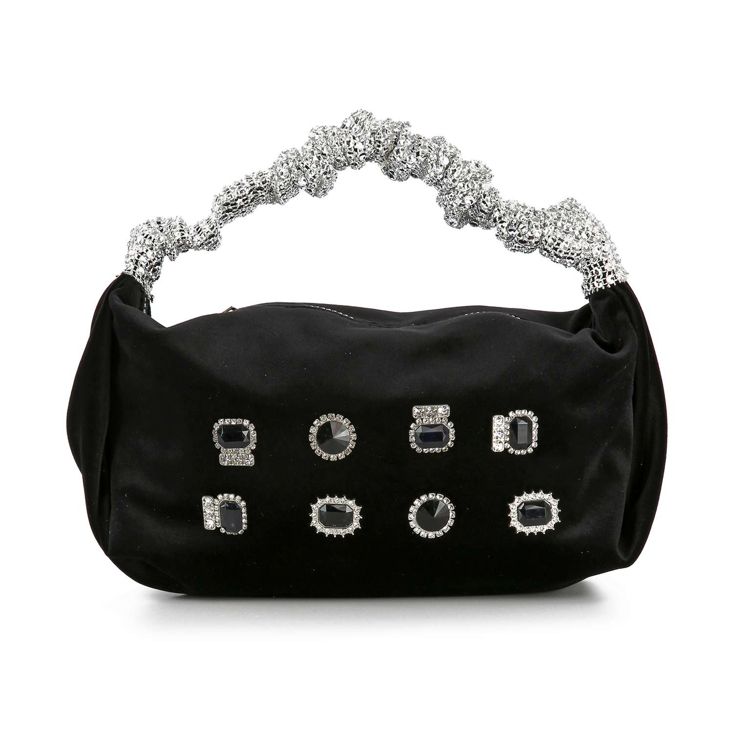 Bold Stone Petite Evening Bag: Black