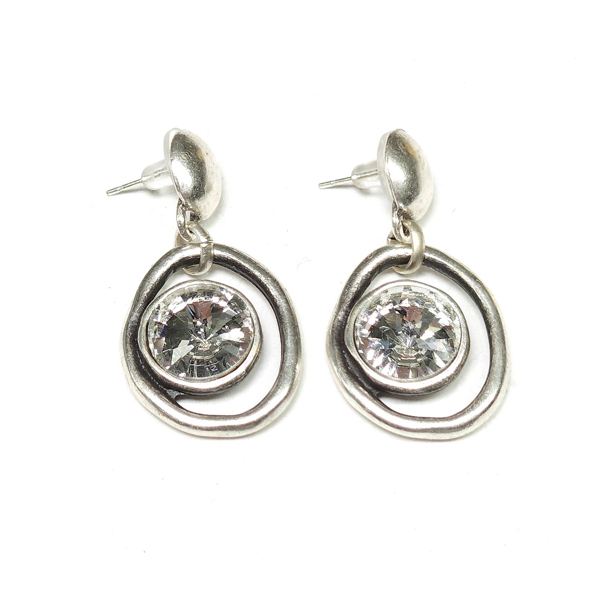 Item # NE-1352 - Pewter Earrings