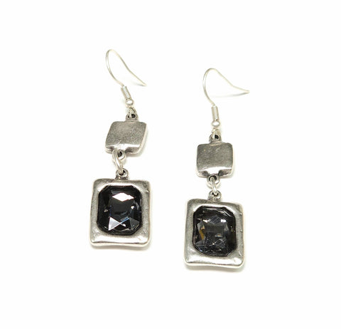 Item # NE-1087G - Pewter Earrings