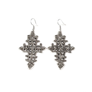 Item # 061-4143 - Pewter Earrings
