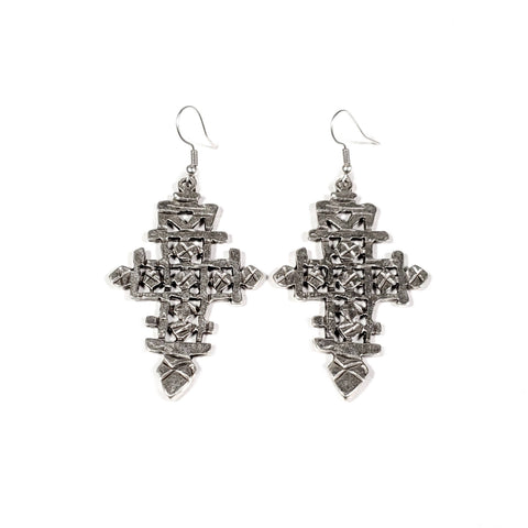 Item # 061-4143 - Pewter Earrings