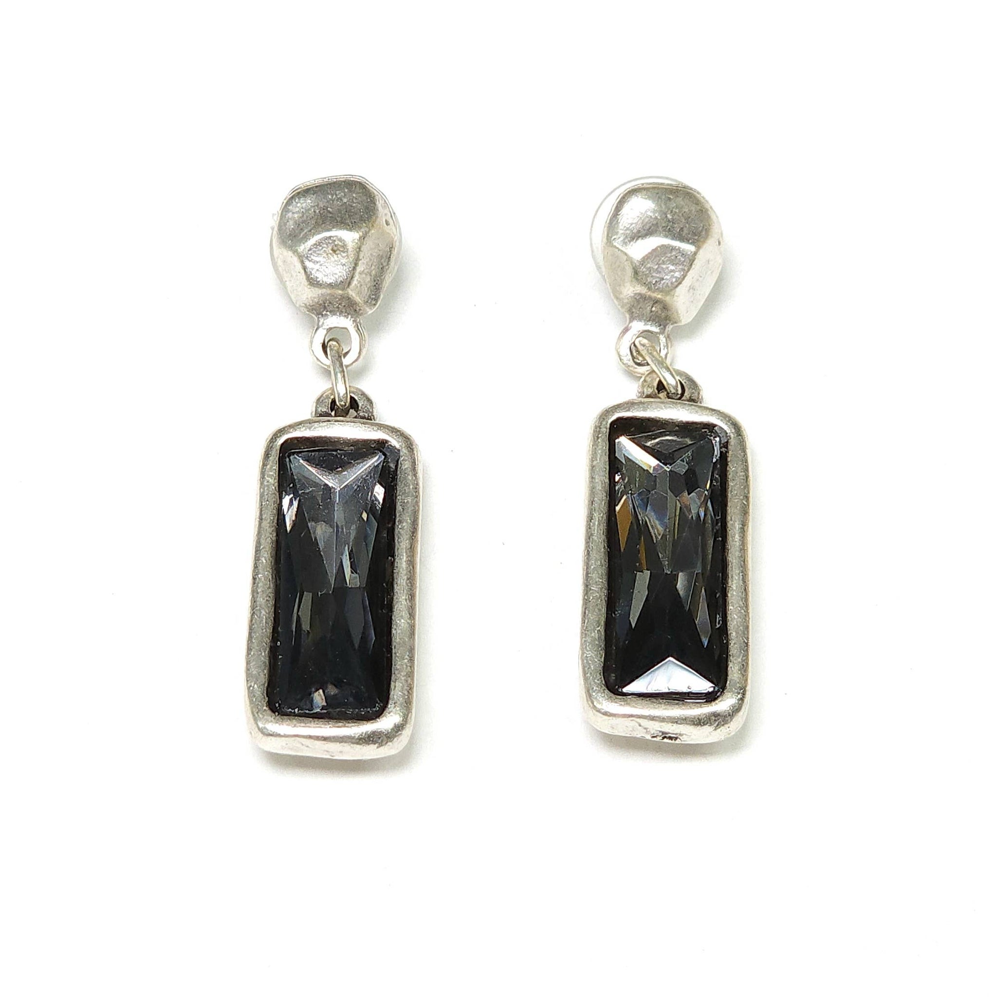 Item # NE-1289G - Pewter Earrings