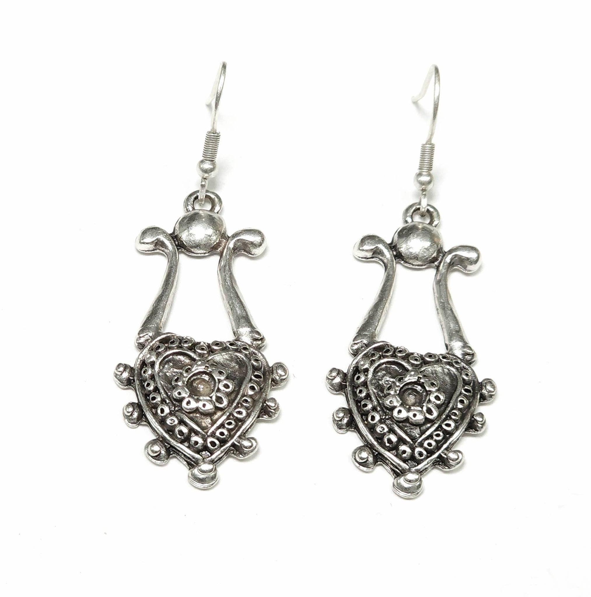 Item # NE-1133 - Pewter Earrings