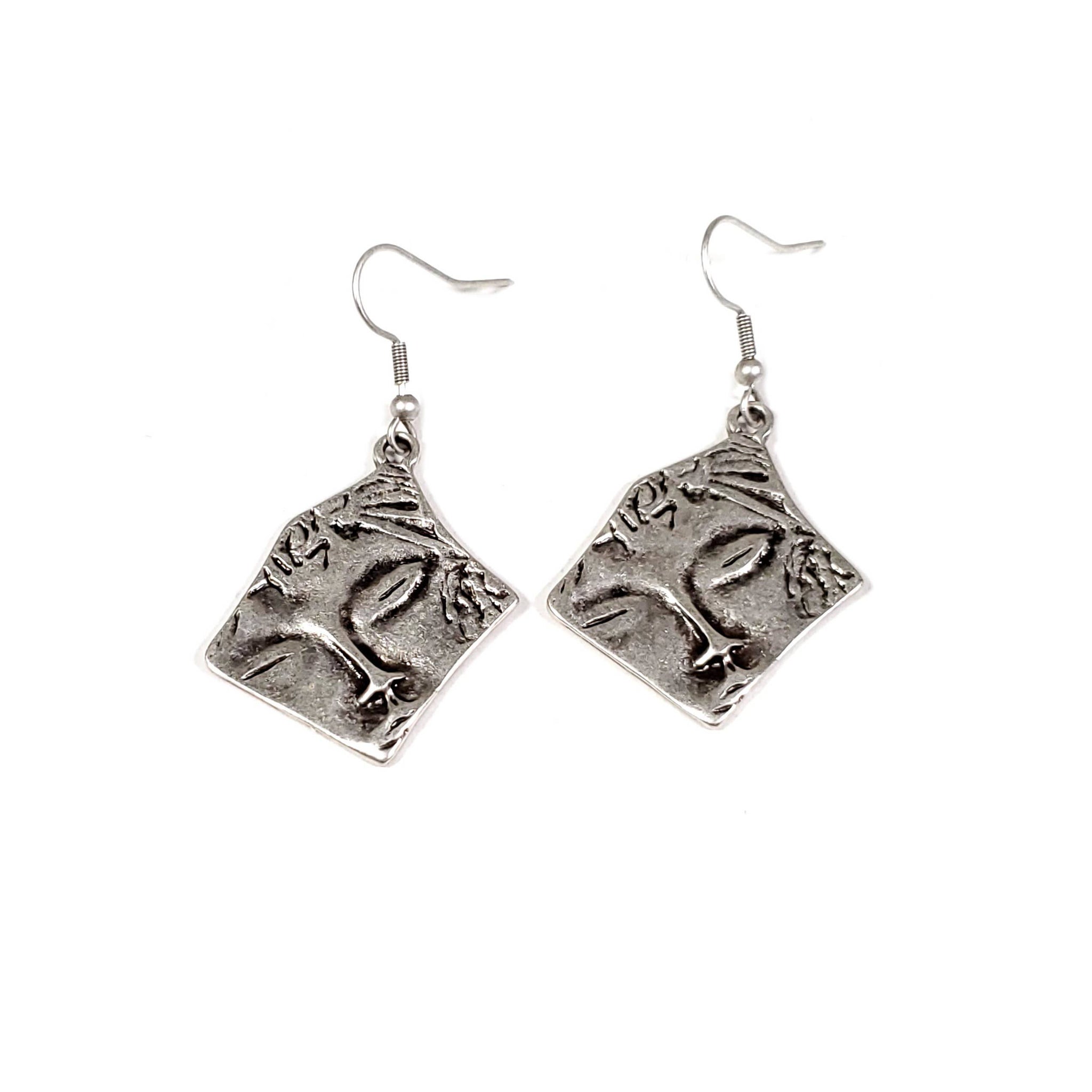 Item # ZE-328 - Pewter Earrings
