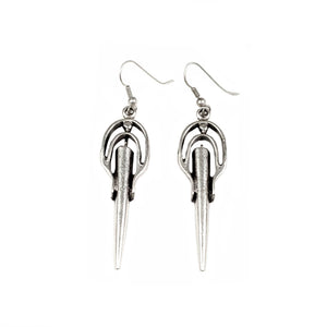 Item # KU-125 - Pewter Earrings
