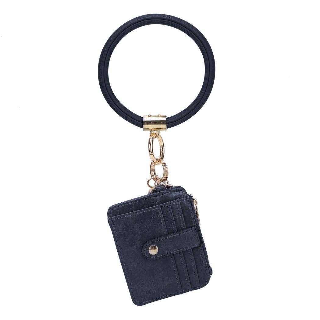Jordyn Bracelet Keychain with a Credit Card Holder by Mia k