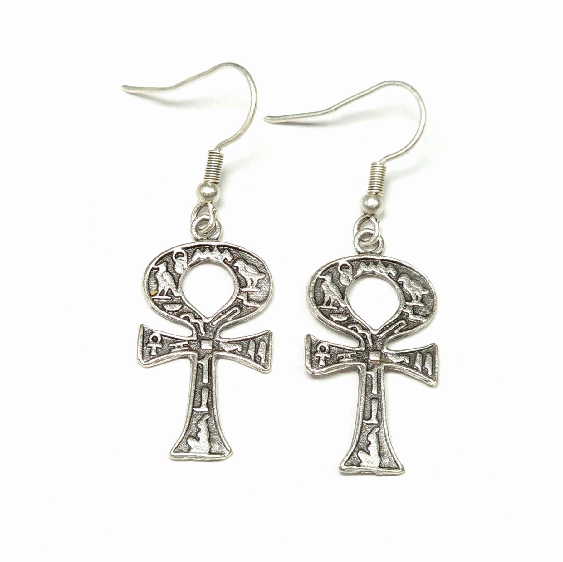Item # NE-1232 - Pewter Earrings