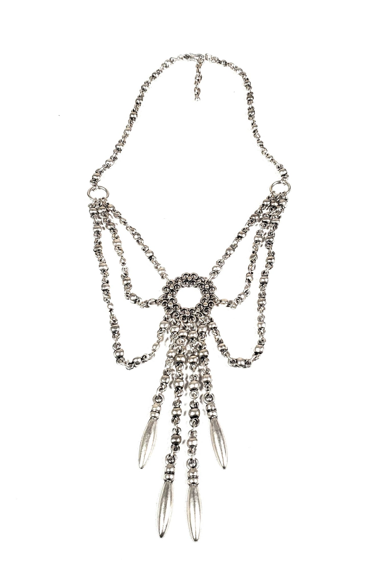 Item # ZN-459 - Pewter Necklace